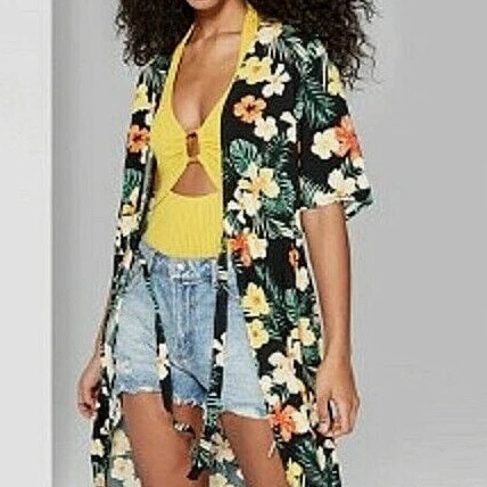 Wild Fable duster / kimono/ swim cover up / robe - L / XL
